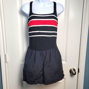 VINTAGE LONGITUDE One Piece Romper Swimsuit